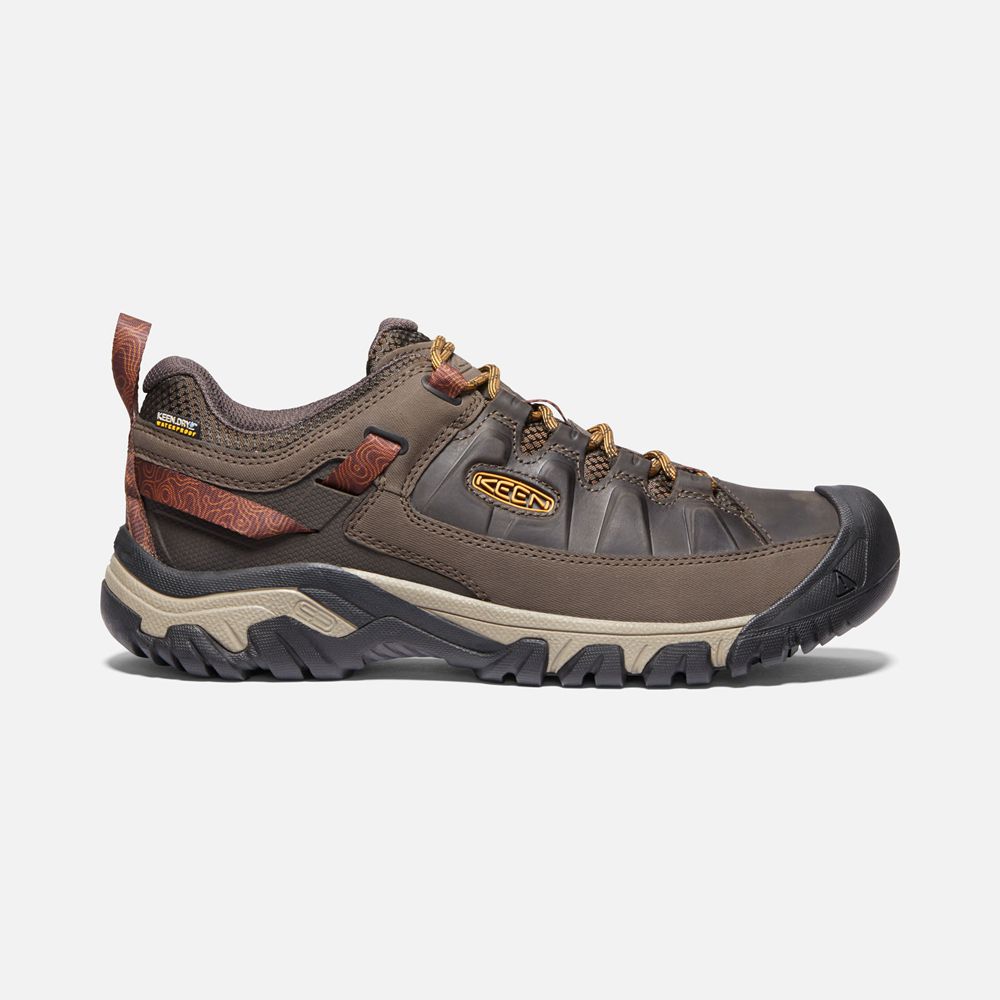 Keen Outdoor Ayakkabı Erkek Kahverengi/Turuncu - Targhee Iii Waterproof - Türkiye MHCA08196